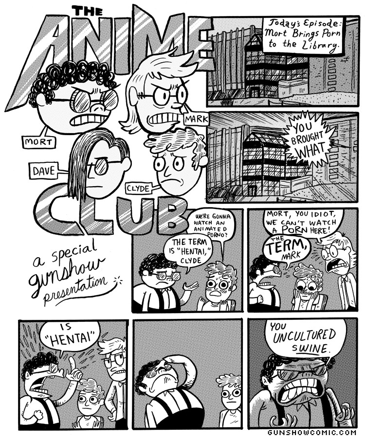 Gunshow - The Anime Club part 1 page1